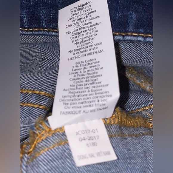 LuLaRoe Floral Embroidered Denim Jacket, Size Small - Picture 8 of 8